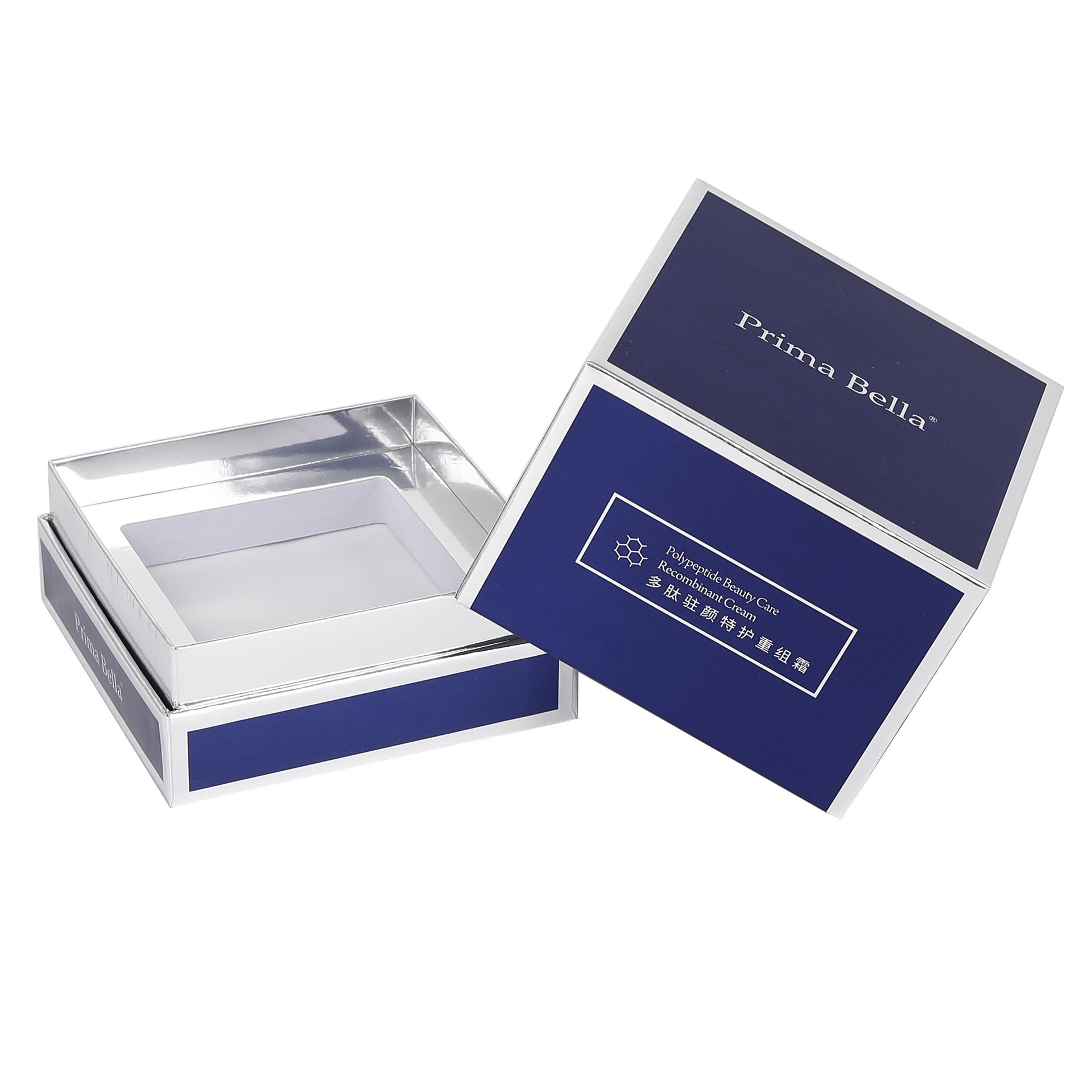 Competitive Price Custom Skin Care Cream Empty Packing Paper Boxes Lid and Base Cosmetic Jar Packaging Box