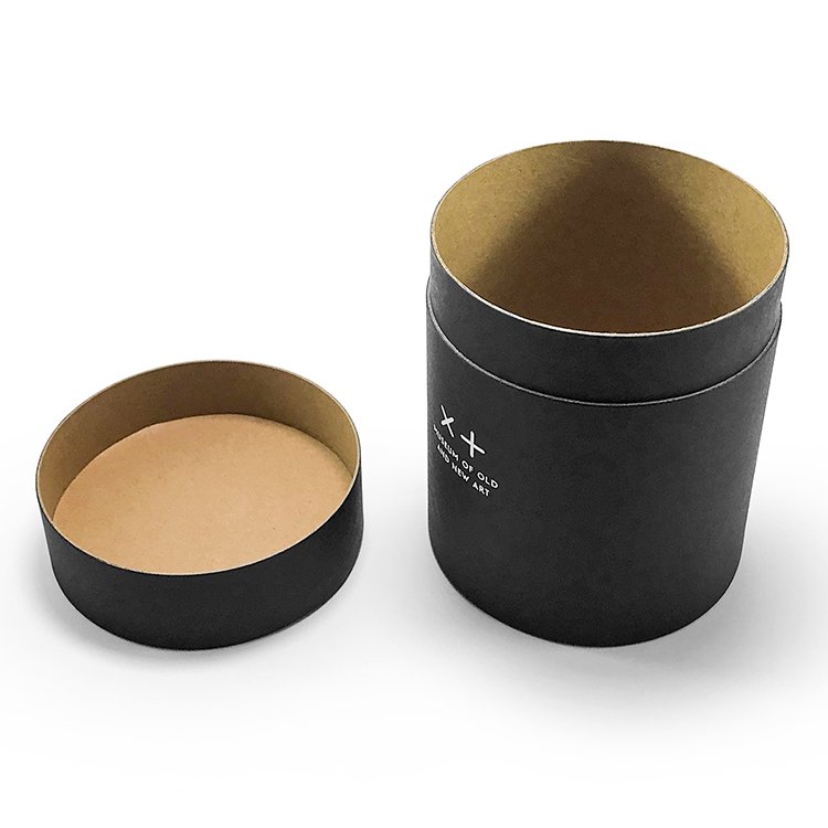 Eco Friendly Custom Fragrance wax gift decorations cardboard packaging box paper tube for candle jar
