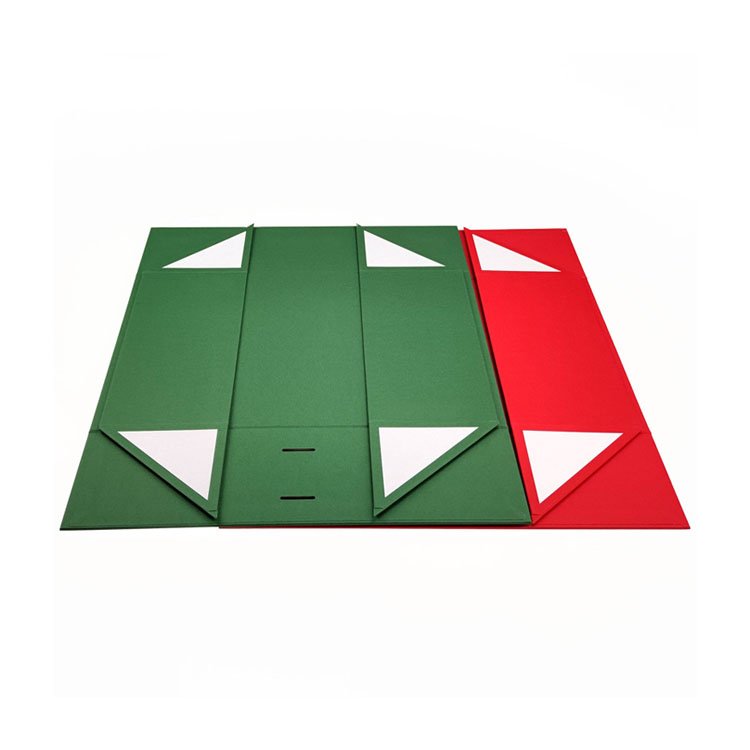 Wholesale Foldable Luxury Christmas Decorative Custom Logo Design Packaging Paper Folding Gift Box