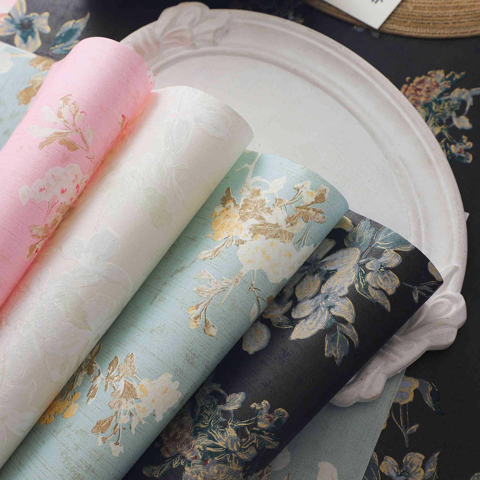 Fall In Color Newest Unique Printing Wrapping Paper For Bouquets High-end Floral Handmade DIY Material Luxury Packaging Paper