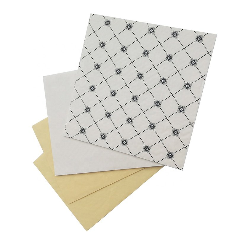 Factory Direct Sales Food Grade Chocolate Wrapping Fancy Design Candy Paper Cushion Cookie Pad