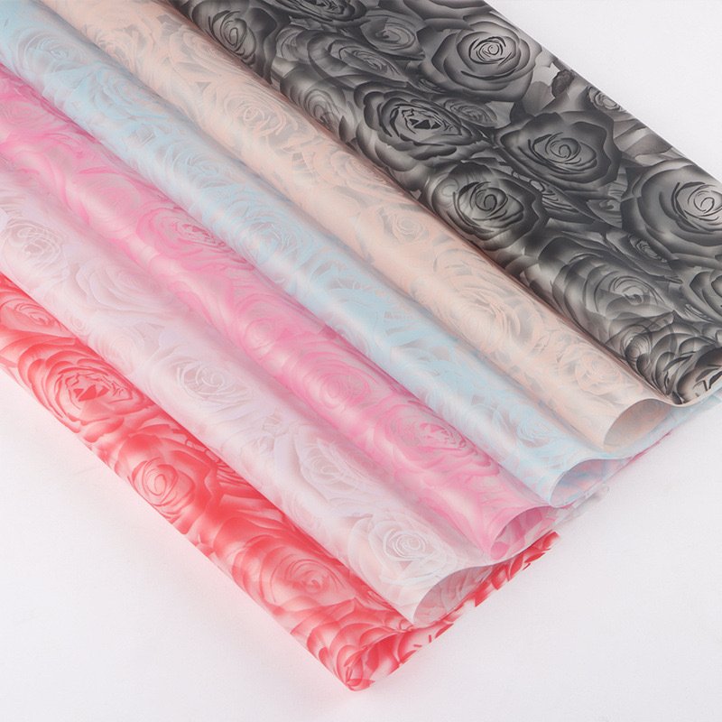Rose Goodness flower wrapping paper waterproof bouquet wrapping paper Hansel paper floral materials manufacturers wholesale