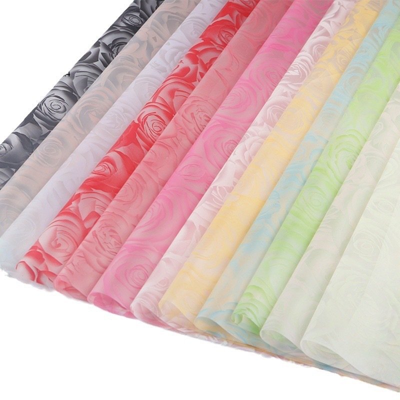Rose Goodness flower wrapping paper waterproof bouquet wrapping paper Hansel paper floral materials manufacturers wholesale