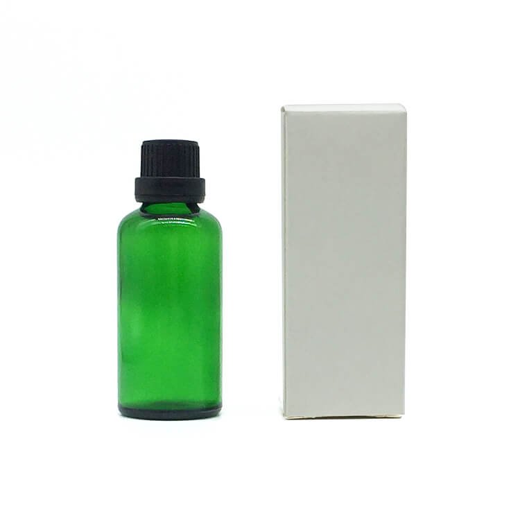 Wholesale square high quality kraft paper essential oil bottle packaging box