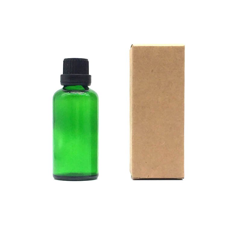 Wholesale square high quality kraft paper essential oil bottle packaging box
