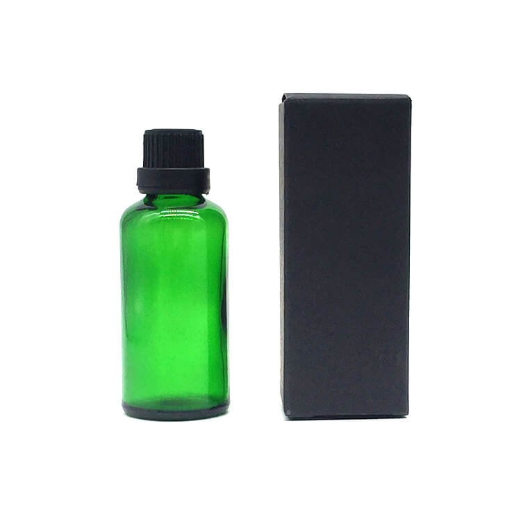 Wholesale square high quality kraft paper essential oil bottle packaging box