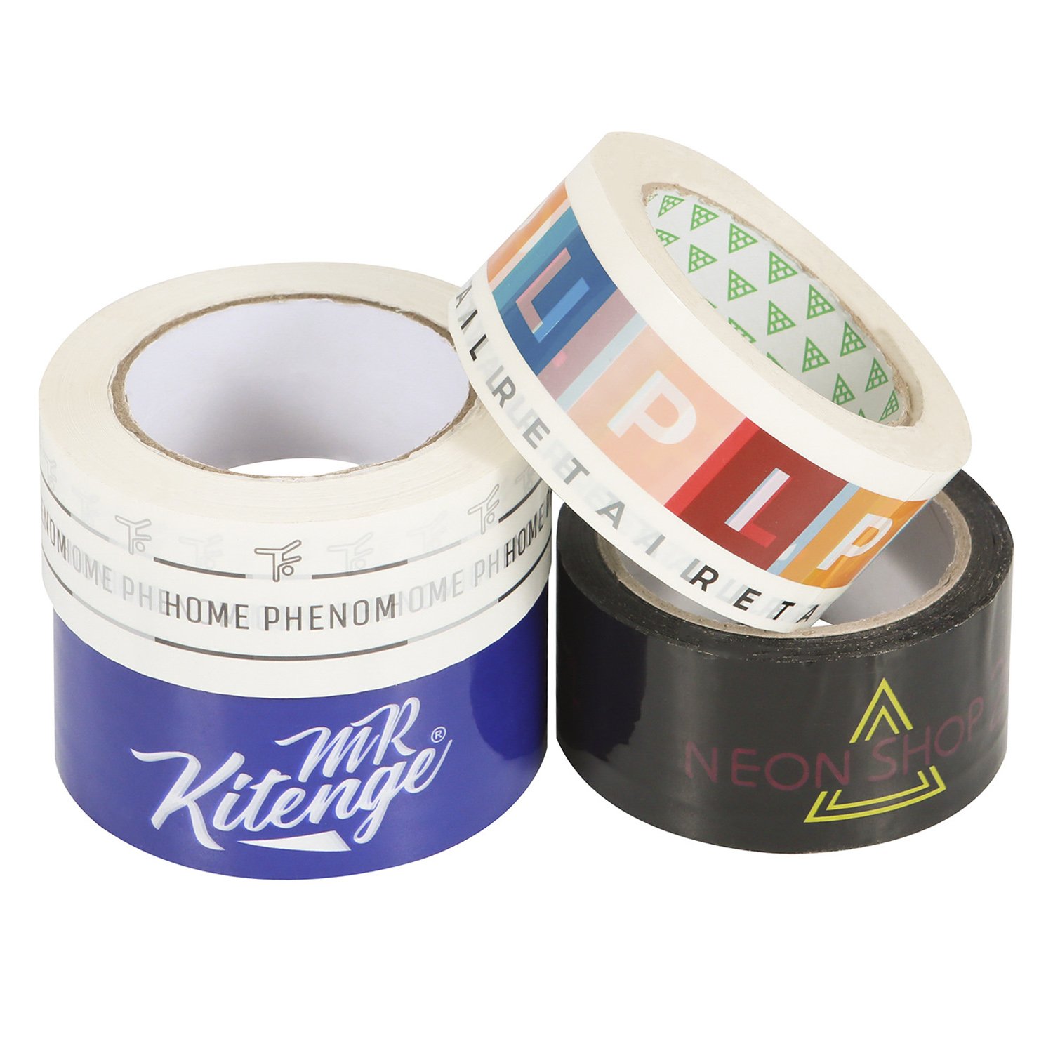Custom Logo Printed Packaging Packing Customized Kraft Paper Tape With Logo Printing