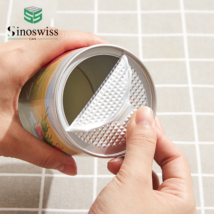 Natural spa Herbal floral soak bath salts cylinder paper canister box packaging container