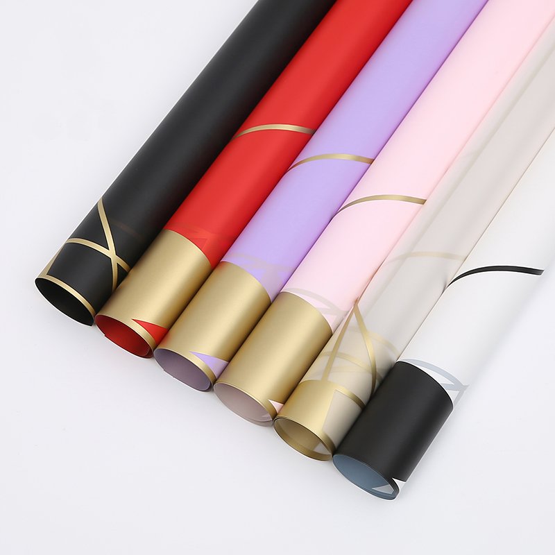 HUABAN Factory Wholesale Gift Flower Packaging Bouquet Waterproof Wrapping Paper For Flowers