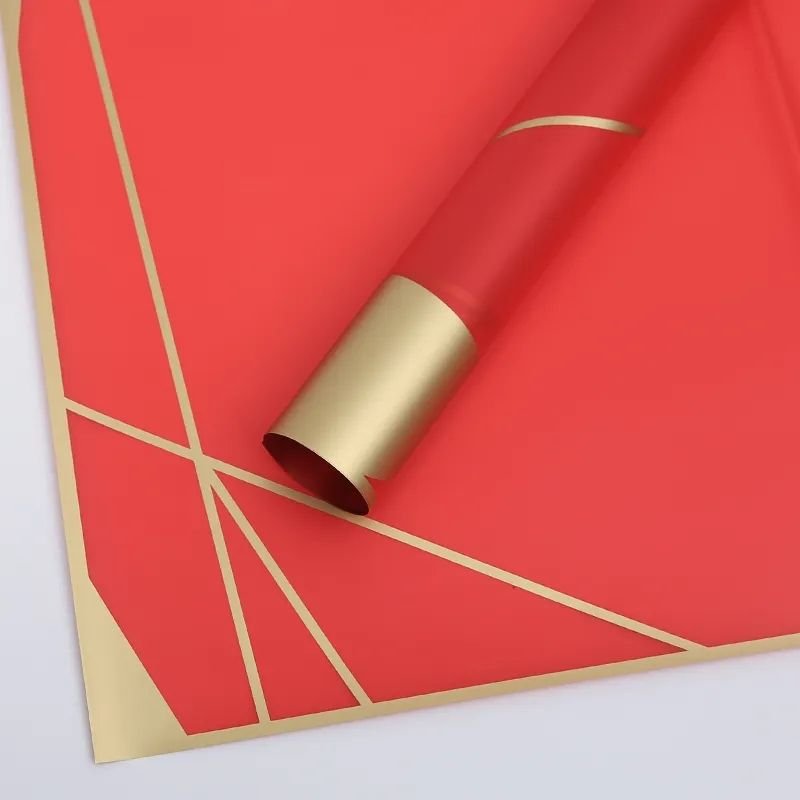 HUABAN Factory Wholesale Gift Flower Packaging Bouquet Waterproof Wrapping Paper For Flowers