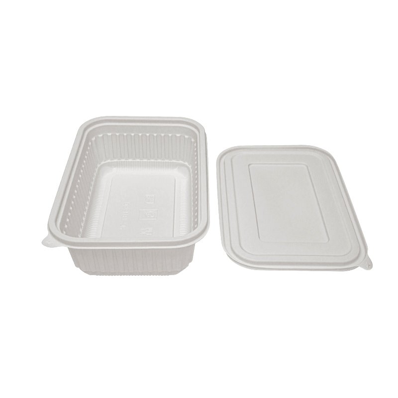 Factory Price Cormstarch Plastic PLA Container Biodegradable Disposable Lunch Box