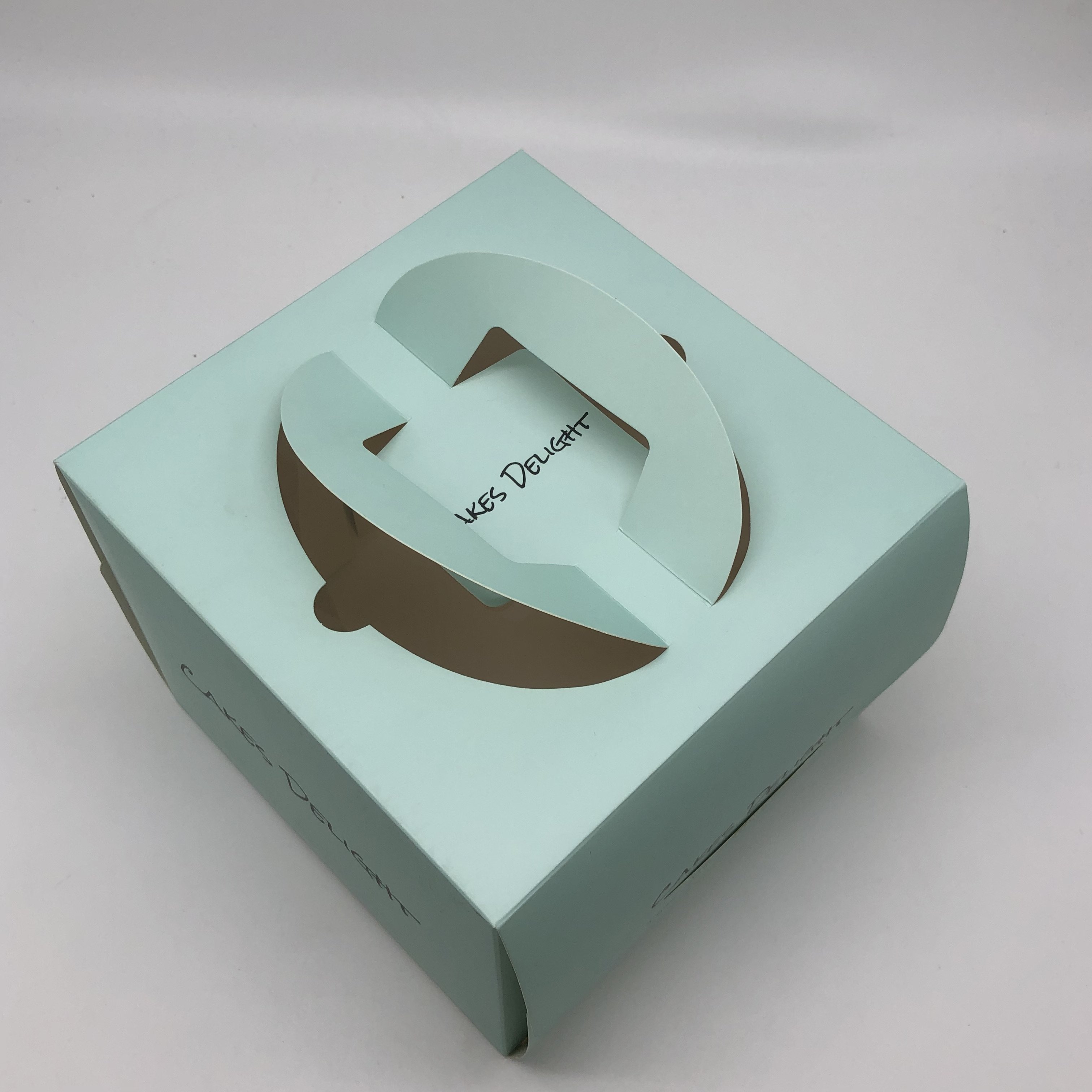 Custom colors paper packaging box for 8 inch cake gifts packing paper boxes for cake