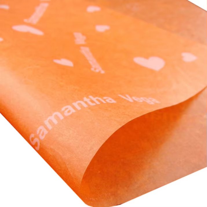 Fast delivery Customized design logo paper packaging for clothing shoes Tissue Paper
