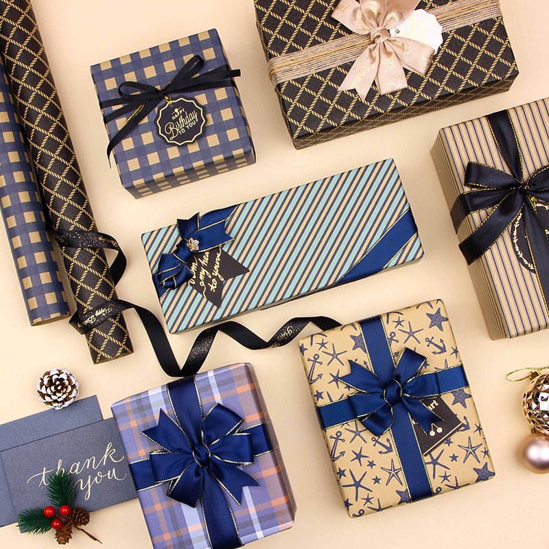 Gift Wrapping Paper for Packaging and Adding a Personal Touch to Presents