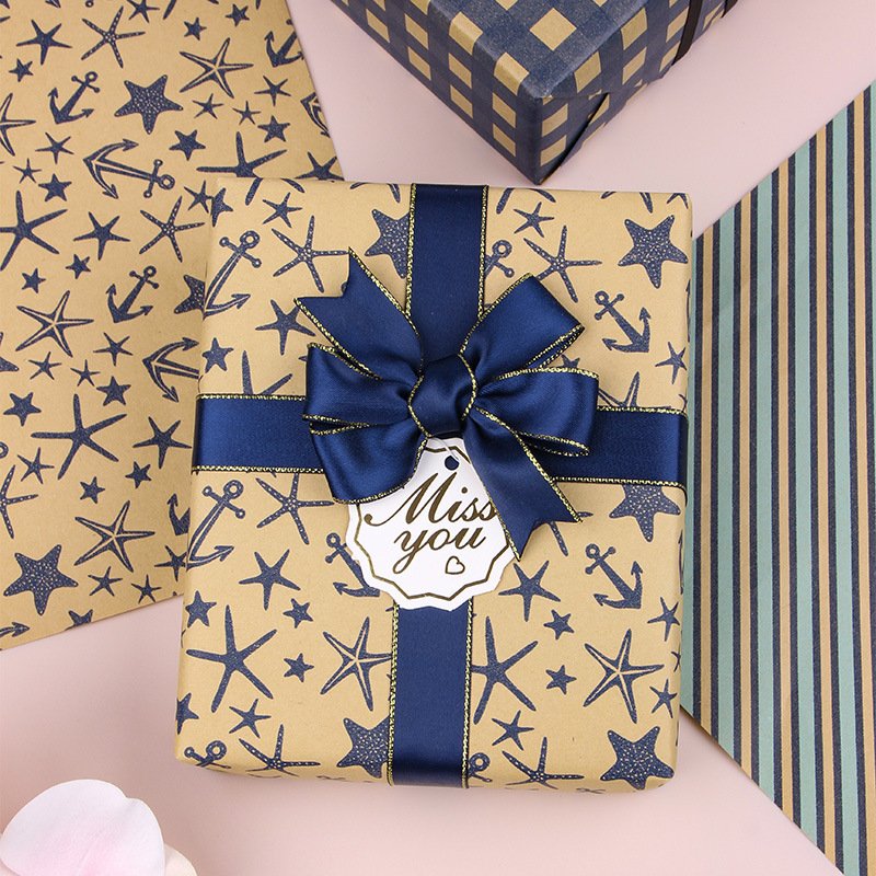 Gift Wrapping Paper for Packaging and Adding a Personal Touch to Presents