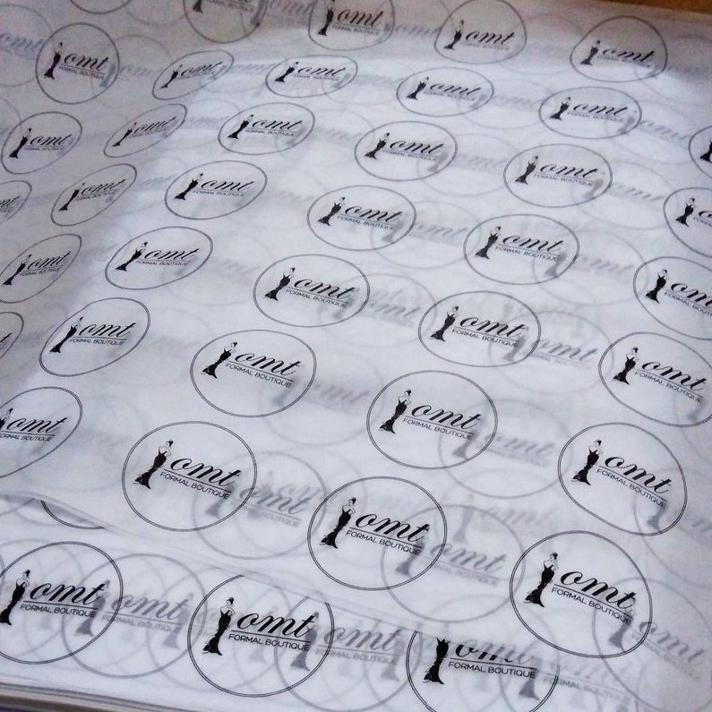 17gsm Printed Clothing Tissue Paper Packaging Custom Logo Wrapping Paper