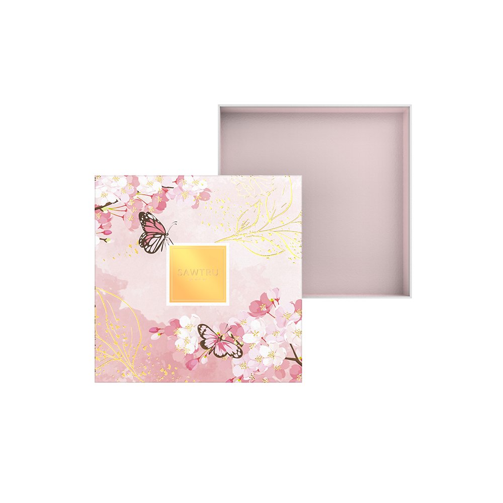 Custom Printing Packaging Chocolate Food Nuts Candy Paper Box with PET Tray