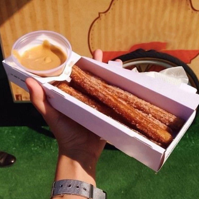 Custom Printed Ivory Paper Boat Shaped Hot Dog Paper Food Packaging Waffle Tray Cardboard Burger Corndog Shack Box With Lids