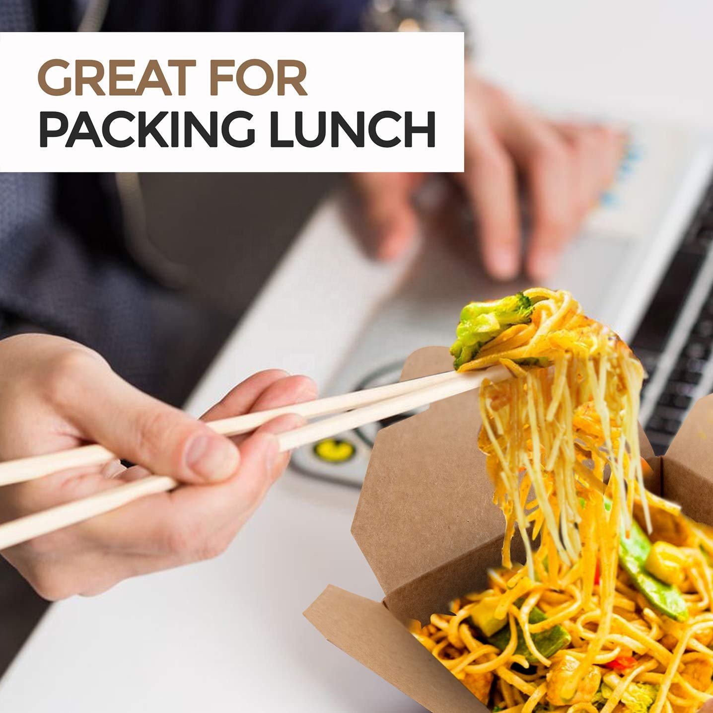 Professional Manufacture Restaurant Salad Hamburger Take Out Packaging Containers Disposable Kraft Wenzhou Food Paper Box