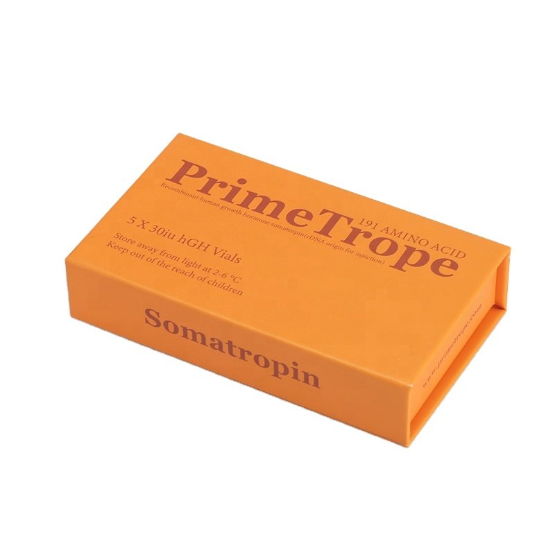 Biodegradable High End Clamshell Serum Packaging Box with Eva Custom Magnetic Box For Essential Oil Perfume