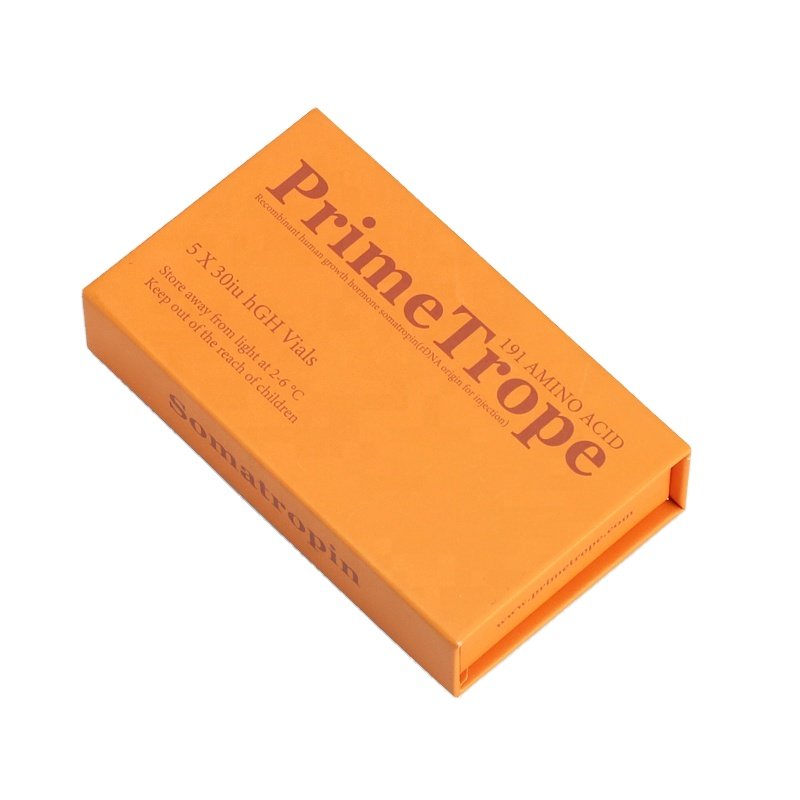 Biodegradable High End Clamshell Serum Packaging Box with Eva Custom Magnetic Box For Essential Oil Perfume