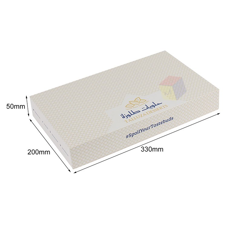wholesale turkish packaging baklava boxes with inner tray