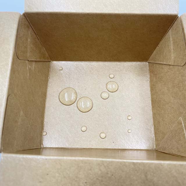 Disposable fast packing paper box kraft paper takeaway food container