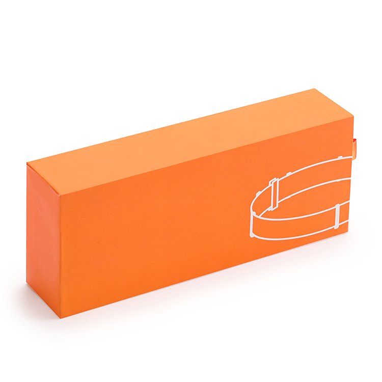 Rings Jewelry Storage Recycle Paper Color Gift Kraft Paper Folding Packaging Slide Drawer Box
