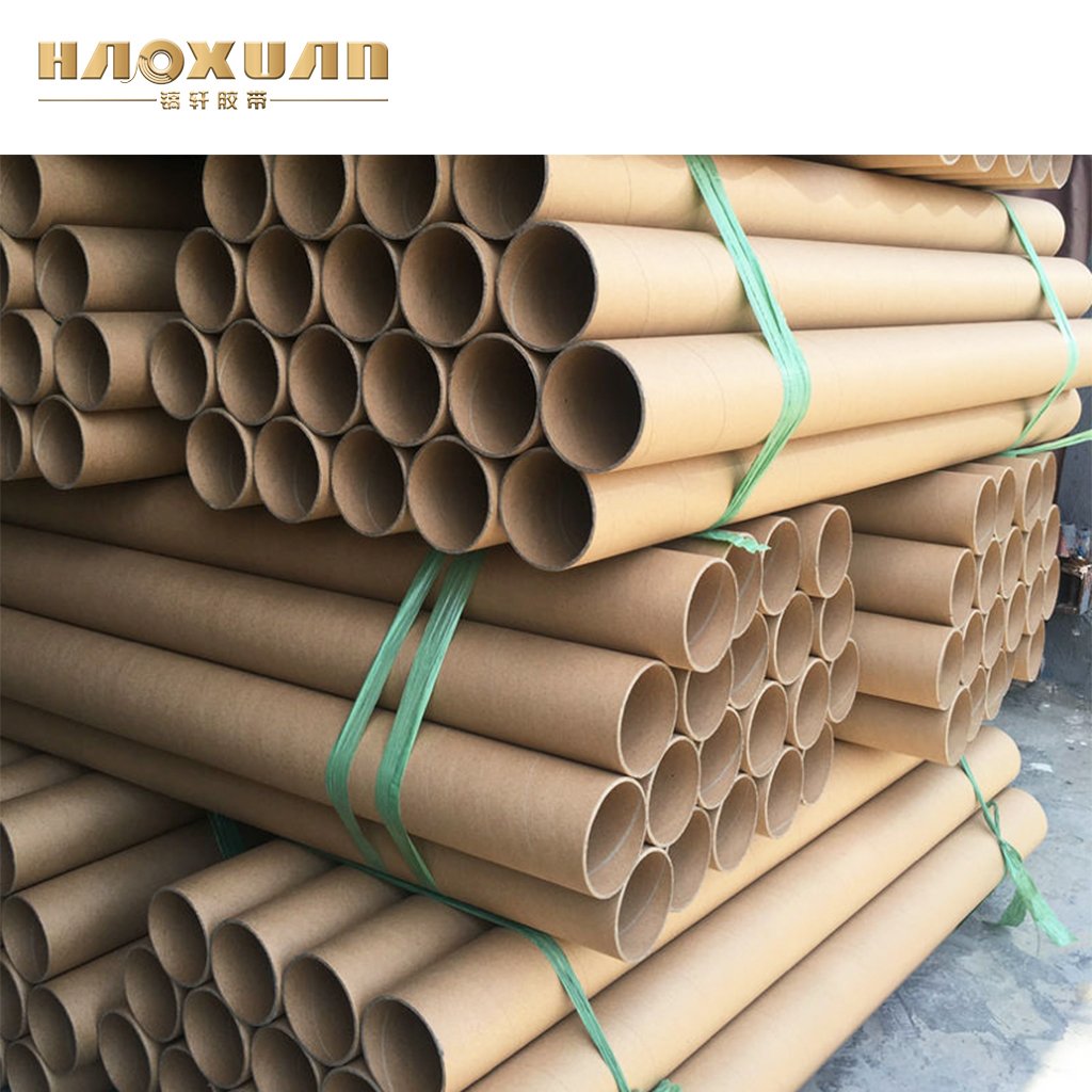 Quality Assurance Round Cardboard Tube Paper Tube Packaging Roll Core For Mailing With Plastic