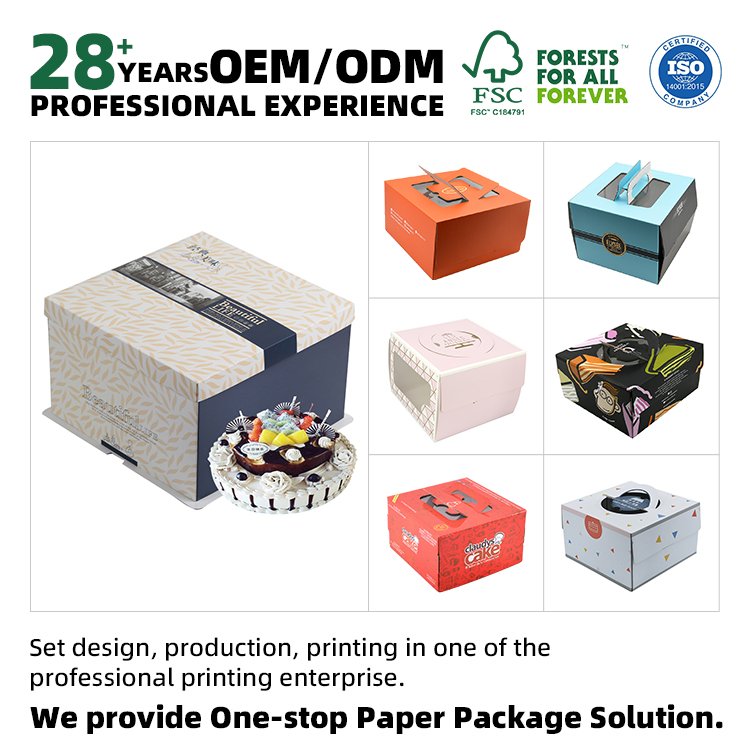 cake box manufacturers 10" cake box box packaging design for cake