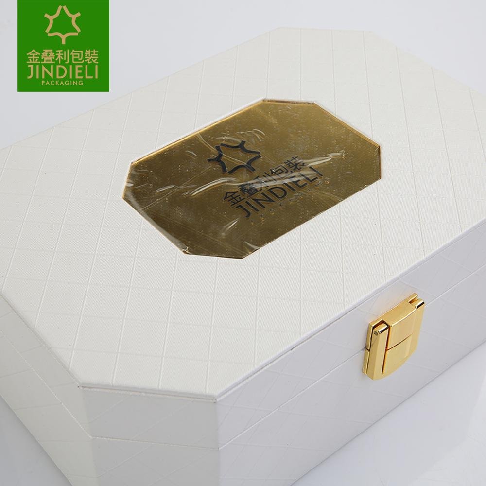 Factory Direct Custom White Polygon Luxury Matte Perfume Box Logo Creative Popular Luxury Perfume Set Packaging Printing Product