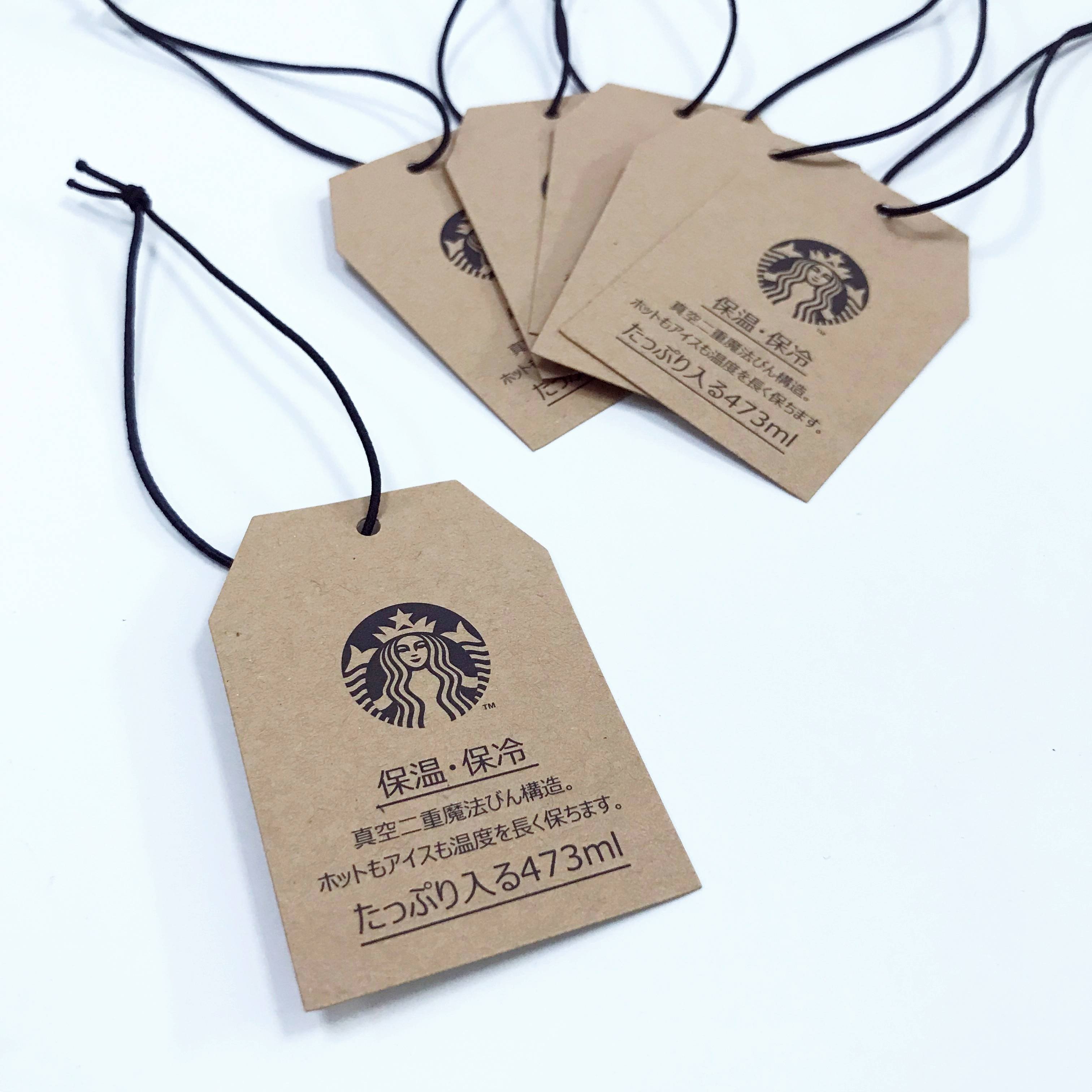 Tag Paper Price Hang Name Metal Logo Label Kraft Key Custom Clothes Tags