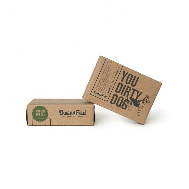 Custom printing wrapping cardboard paper soap packaging sleeve