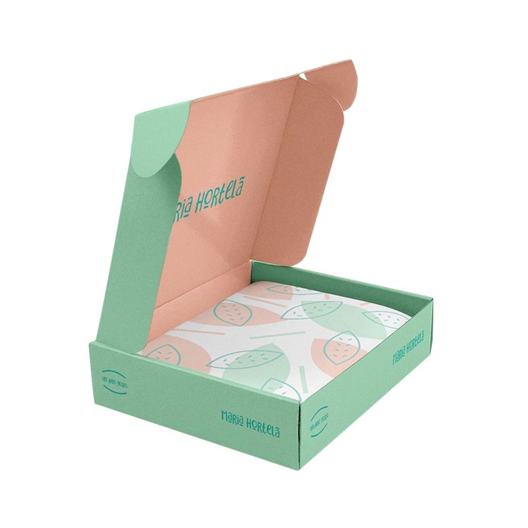 competitive price colored printed corrugated mailer box & custom cardboard shipping box for clothes box packaging