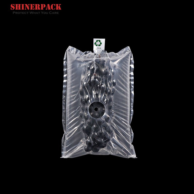 PE Inflatable Customized Size For Grape Shipping Packaging Material Air Cushions Bubble Bag