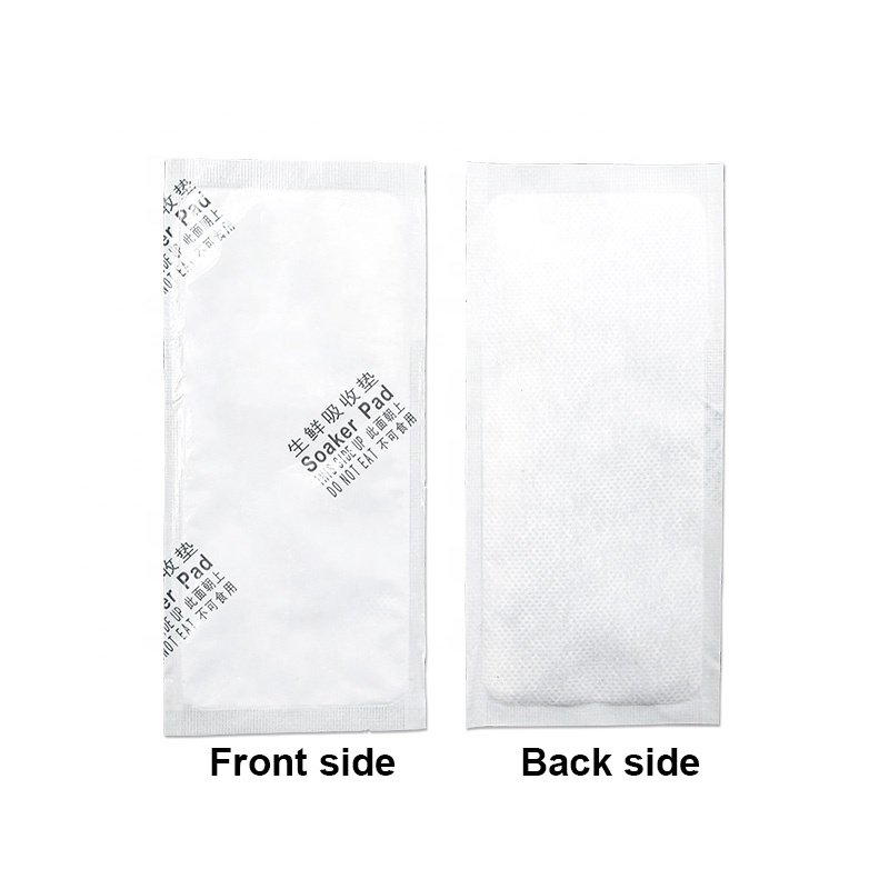 Disposable Market Cellulose Food Chicken Blood Seafood Fruit Poultry Meat and Fish Absorbent Pad for Trays disposable absorbent