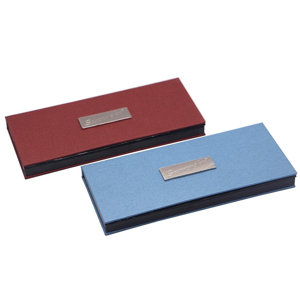 Factory price custom eye shadow paper case fiber high pigment private label empty eye shadow palette