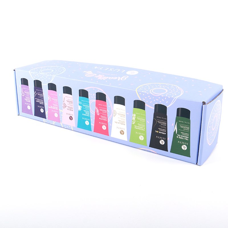 Recyclable Custom LOGO Small Luxury Cosmetic Colour Printing Shipping Mailer Packaging Paper Box