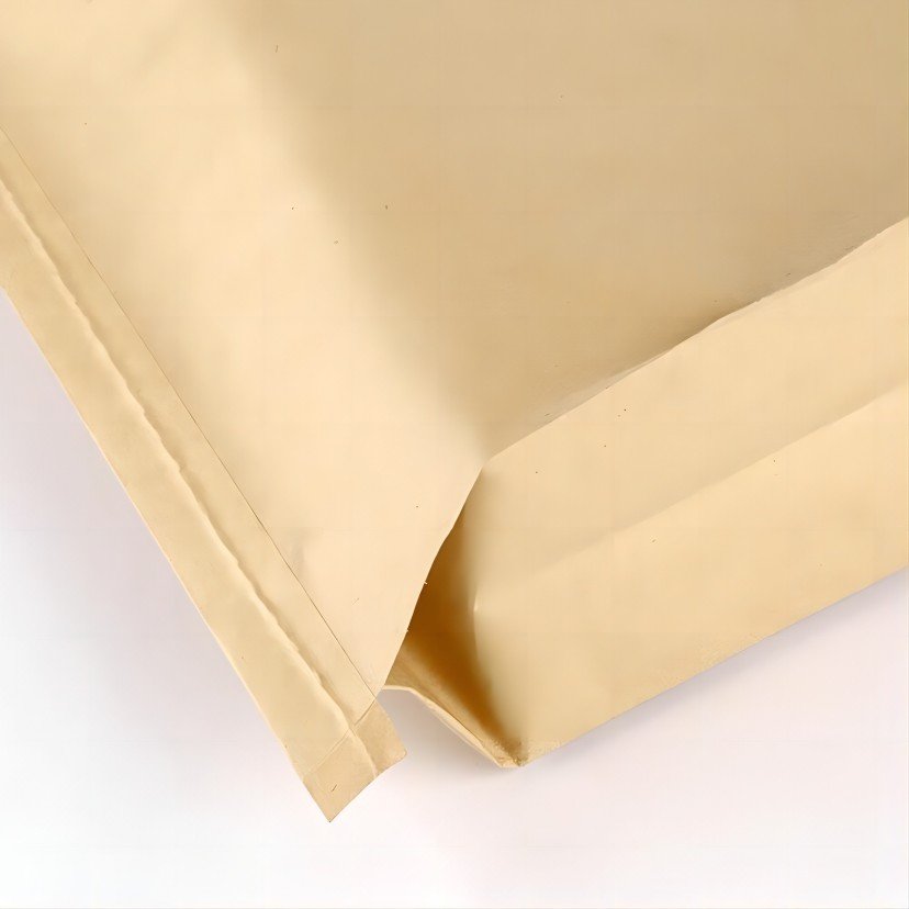 Puncture-resistant Reusable Kraft Paper Flour Packing Bags Wrapper Paper Bag With Liner