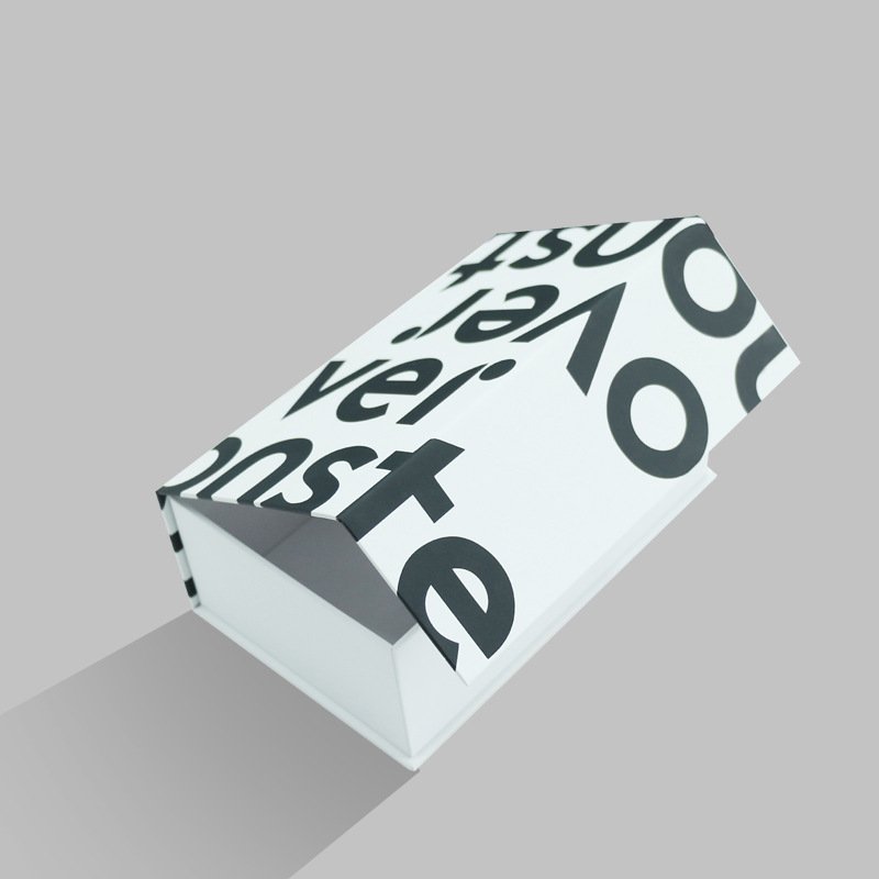 Custom Logo Foldable Magnetic Recyclable Cardboard Cosmetic Luxury Skin Care Gift Packaging Paper Box