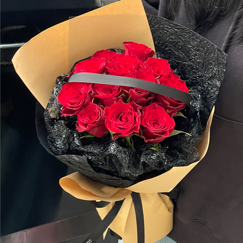High Quality Hot Stamping Sensation Flower Shop Supplies Flower Wrapping Material Mesh Flower Bouquet Packaging 48cmx8y