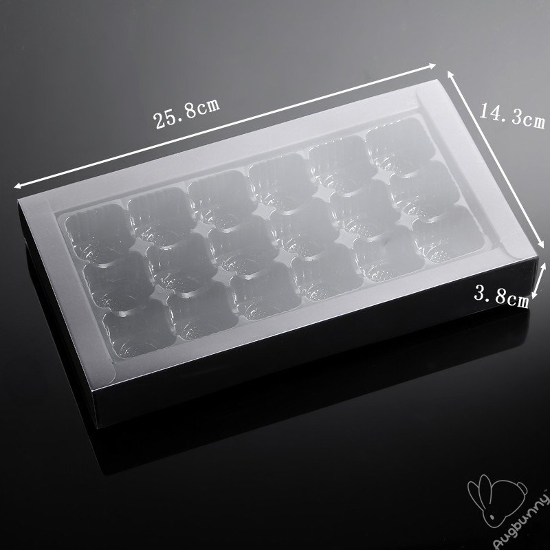 Luxury Custom Handmade 18/25 grid Chocolate Praline Bar Candy Paper Gift Chocolate Packaging Box