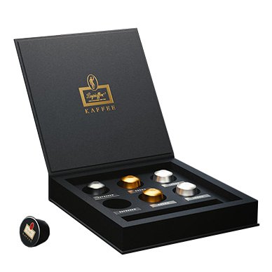 Custom print luxury paper coffee packaging k cup boxes empty boxes for coffee capsules