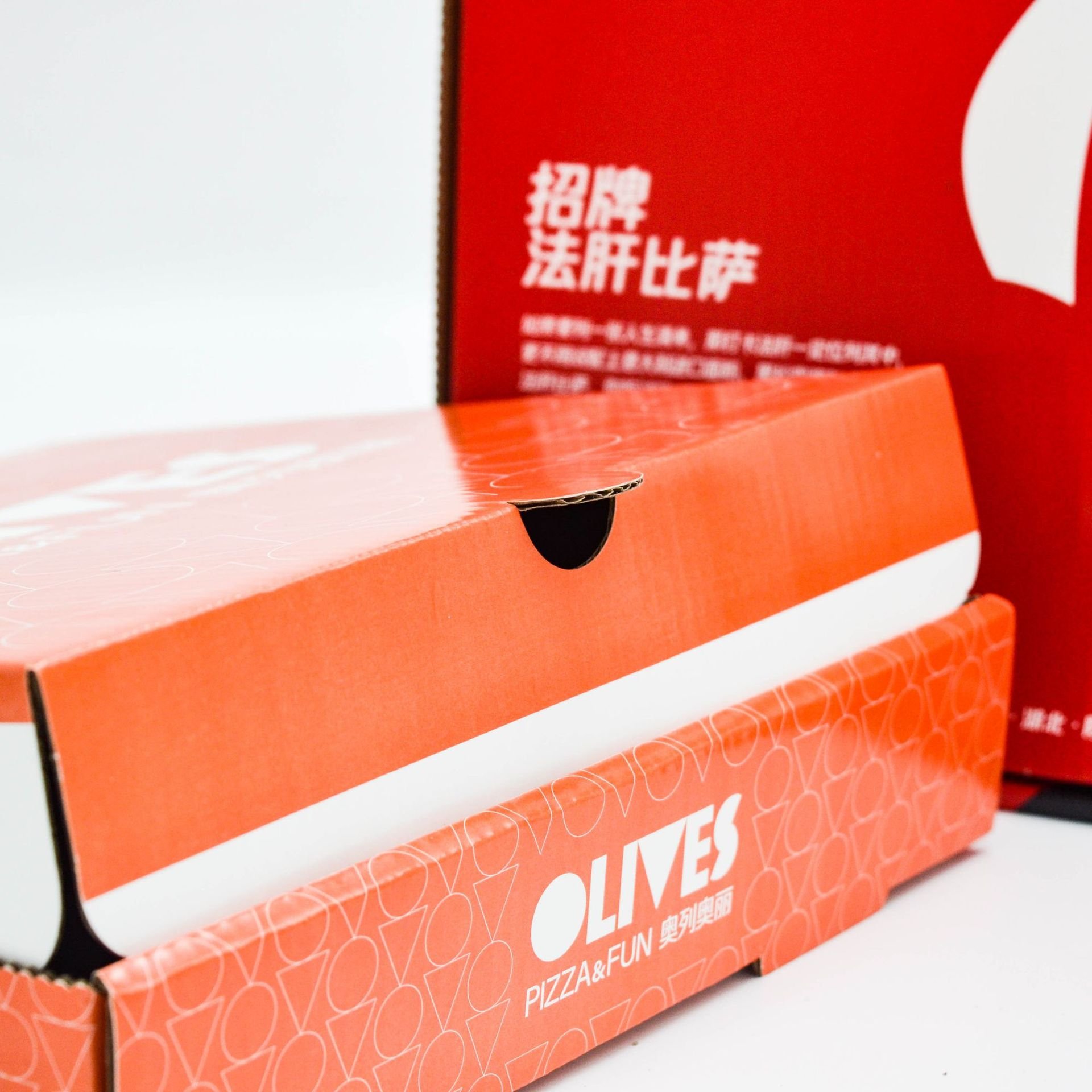 Custom Eco friendly Folding Pizza Food Corrugated Box Biodegradable Brown Kraft Paper Box For Pizza Custom Logo 6/8/9/12/16 inch