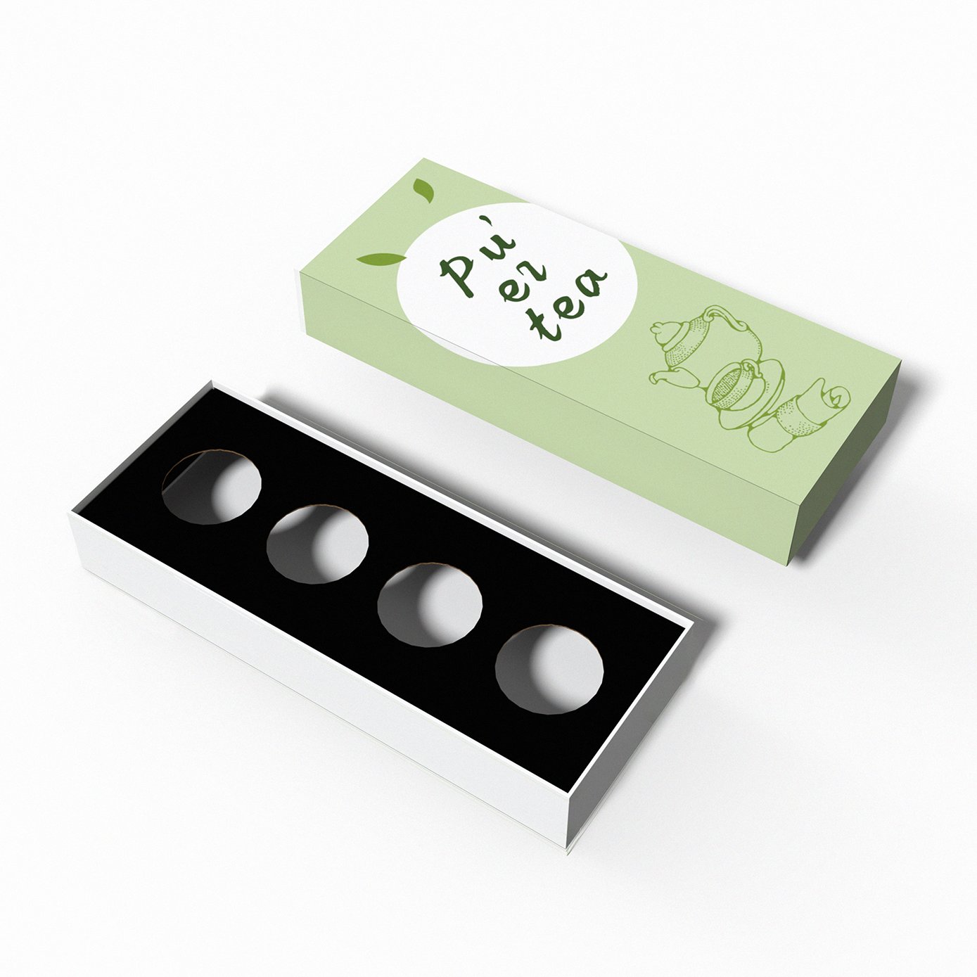 Cardboard Luxury Mug Packaging Paper Tea Gift Box Set Tin Inside Custom Logo Printed Tea Bag Packaging Box