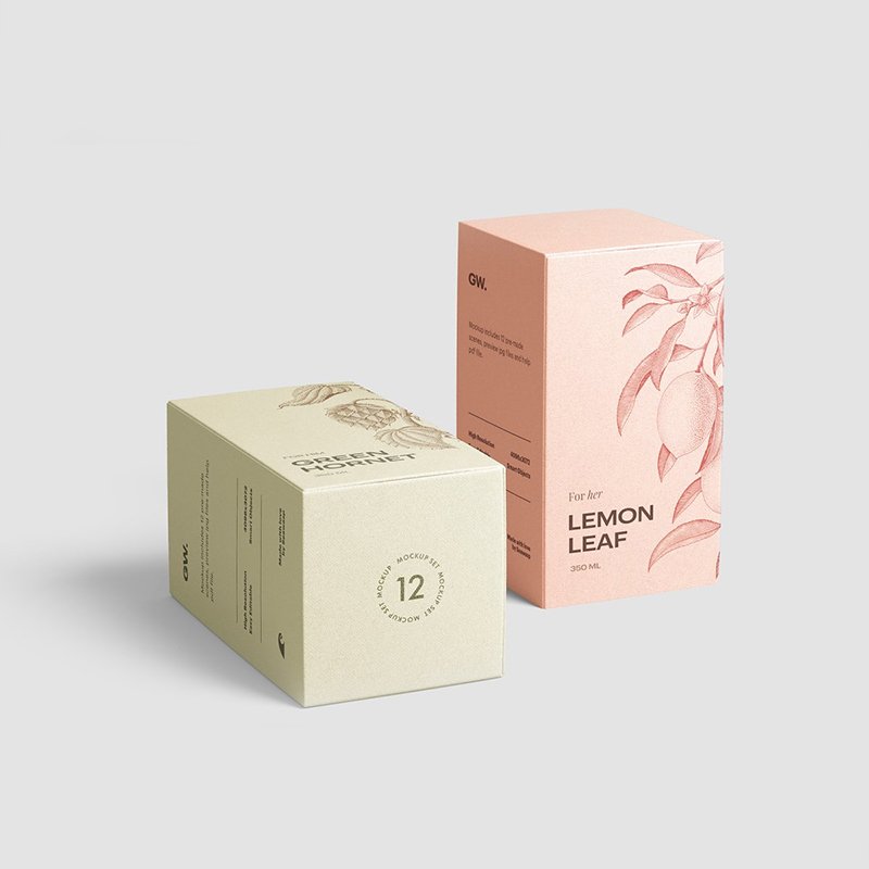 Luxury Environmental Protection Materials Custom Cosmetic Packaging Skincare Packaging Boxes