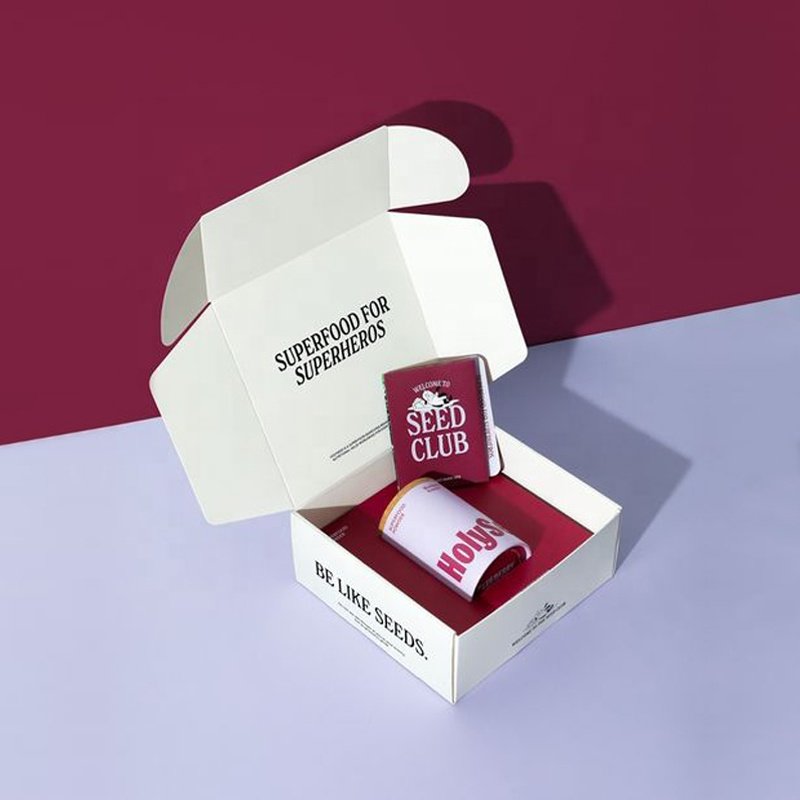 Custom Soy Ink digital Printing Logo Design Corrugated Shipping Carton Gift Box Packaging Boxes