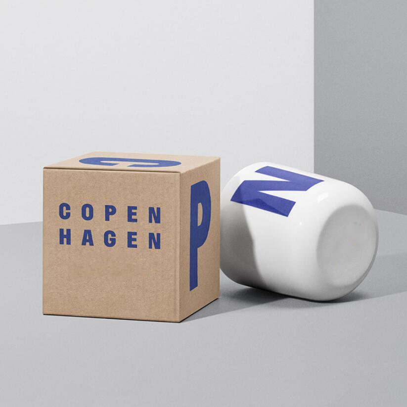 Recyclable CustomColor Printing Kraft Paper Mug Packaging Box