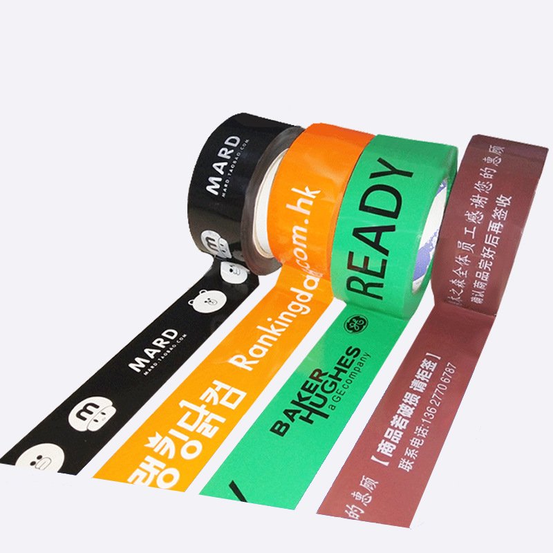Custom design Adhesive Packing Tape For Packaging carton sticky and personalised logo.