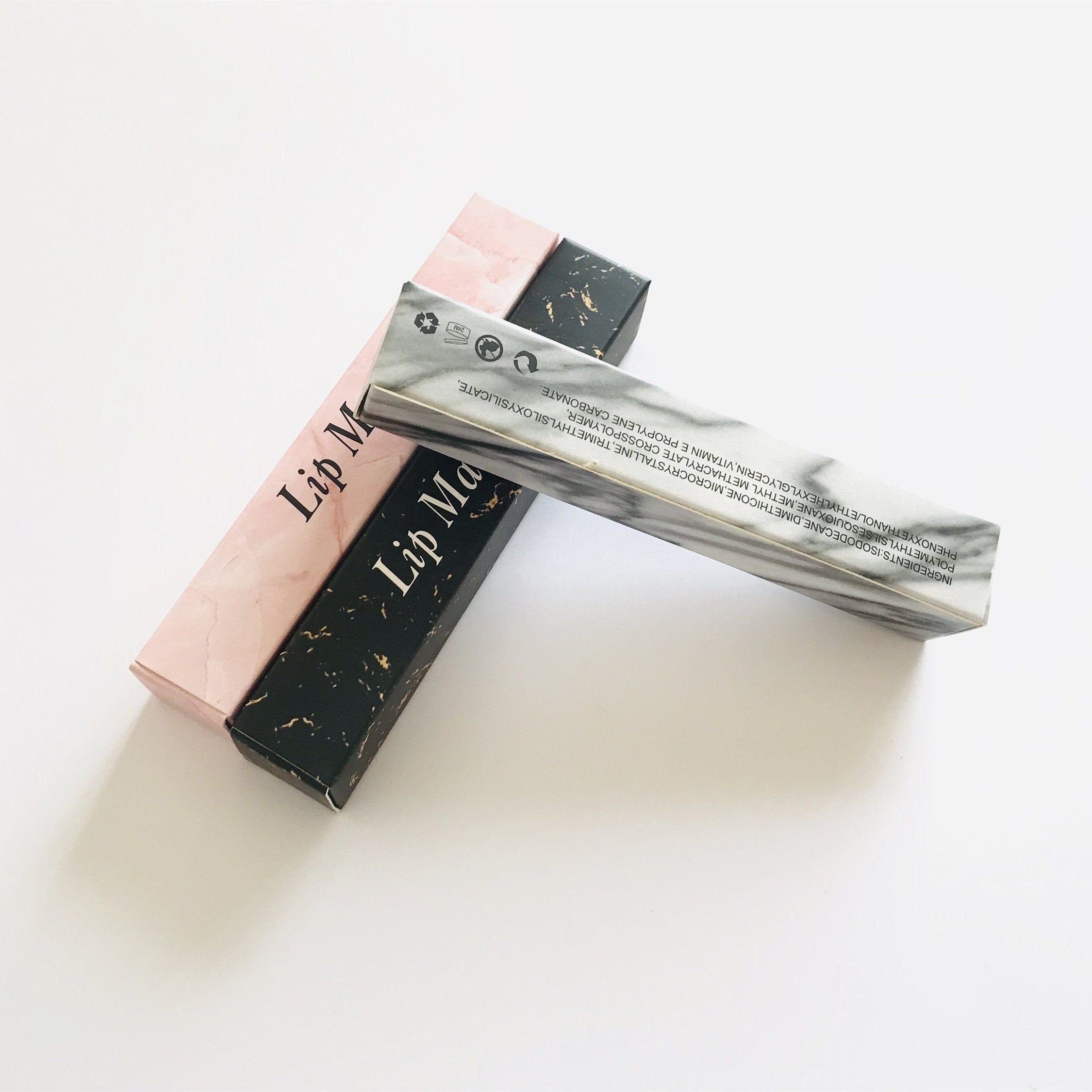 custom luxury makeup tools packaging eyebrow pencil paper box lipstick product skincare Mascara essential oil cosmetic paper box
